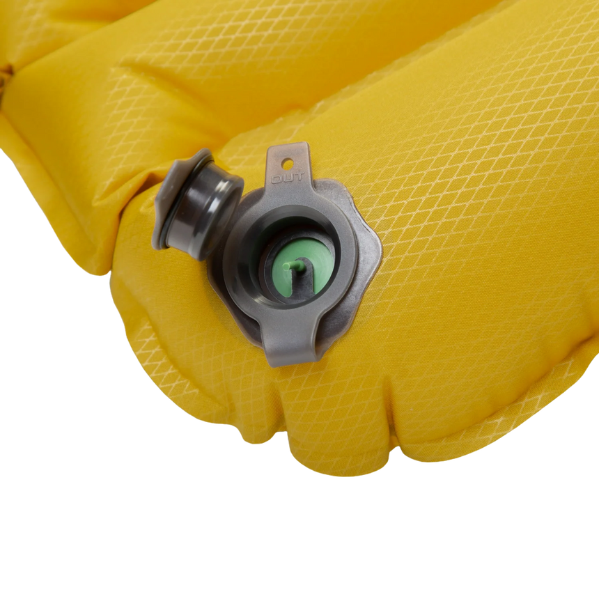 Mountain Equipment Hoverstat Synthetic 7.0 Sleeping Mat - Gas Mask Valve Detail