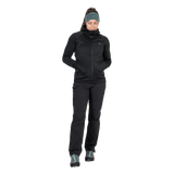 Mountain Equipment Jorasses Hooded Women's Jacket in Black - On Model Front