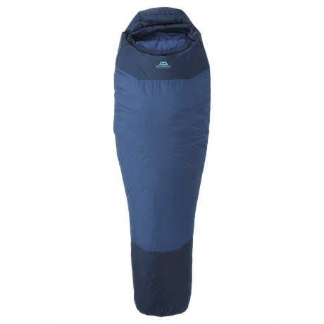 Mountain Equipment Klimatic I Women's Sleeping Bag in Dusk - Back Product Shot