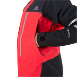 Mountain Equipment Kongur MRT GORE-TEX Women's Jacket in Imperial Red/Black - Hand Pocket Detail