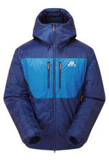 Mountain Equipment Kryos Men's Jacket in Admiral/Atlantic - Flat Lay Front