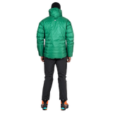 Mountain Equipment Kryos Men's Jacket in Alpine Green - On Model Back