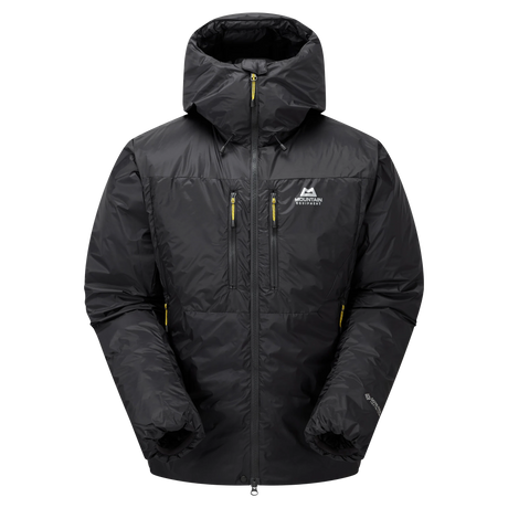 Mountain Equipment Kryos Men's Jacket in Obsidian - Flat Lay Front