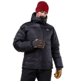 Mountain Equipment Kryos Men's Jacket in Obsidian - On Model Front