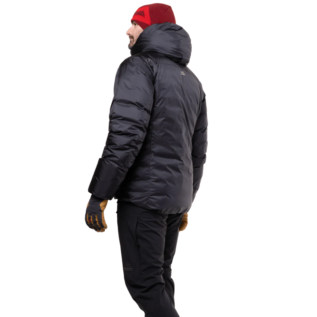 Mountain Equipment Kryos Men's Jacket in Obsidian - On Model Walking Front