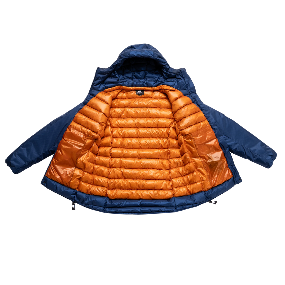 Mountain Equipment Kryos Women's Jacket in Admiral Blue - Flat Lay Open