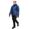 Mountain Equipment Kryos Women's Jacket in Admiral Blue - On Model Front