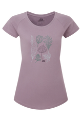 Mountain Equipment Leaf Women's Tee in Allium - Front