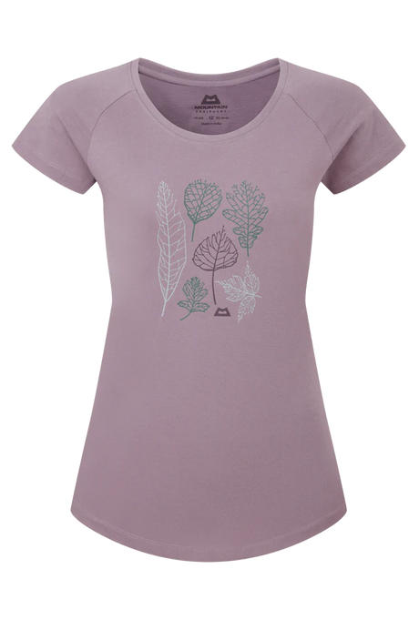 Mountain Equipment Leaf Women's Tee in Allium - Front
