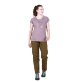 Mountain Equipment Leaf Women's Tee in Allium - Side