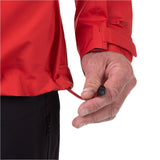 Mountain Equipment Lhotse GORE-TEX Men's Jacket Clearance in Imperial Red/Crimson - Hem Drawcord