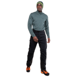 Mountain Equipment Lhotse GORE-TEX Men's Pant in Black - Side on Model