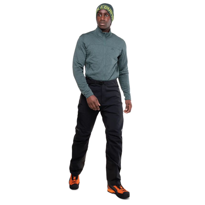 Mountain Equipment Lhotse GORE-TEX Men's Pant in Black - Side on Model