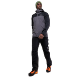 Mountain Equipment Lhotse GORE-TEX Men's Pant in Black - Three Quarter on Model