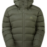 Mountain Equipment Lightline Women's Jacket in Buckthorn - front view showing Drilite Loft outer and zip-off Mountain Insulated Hood