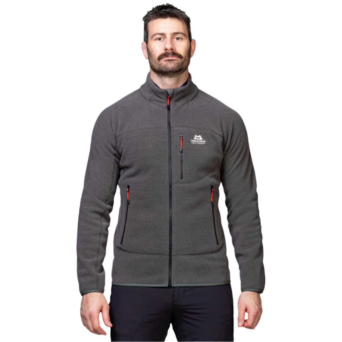 Mountain Equipment Litmus Jacket in Graphite - Front Fit