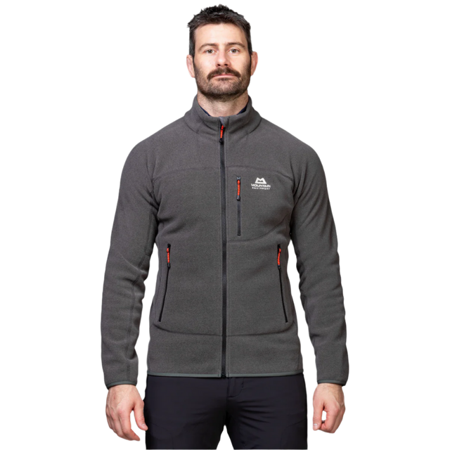 Mountain Equipment Litmus Jacket in Graphite - Front Fit