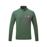 Mountain Equipment Lumiko Men's Zip T in Fern/Ombre - Product Preview