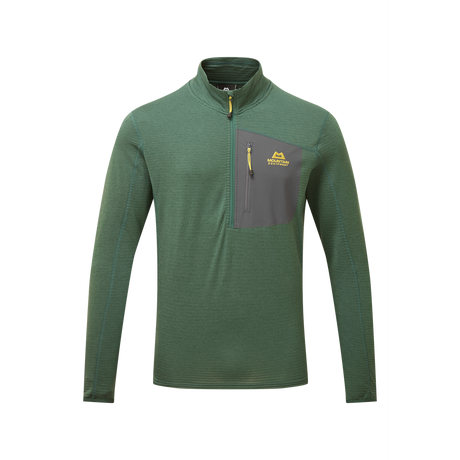 Mountain Equipment Lumiko Men's Zip T in Fern/Ombre - Product Preview