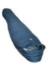 Mountain Equipment Lunar I Sleeping Bag in Denim Blue - Full Length