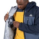 Mountain Equipment Makalu GORE-TEX Men's Jacket in Dusk/Cosmos - interior pocket detail
