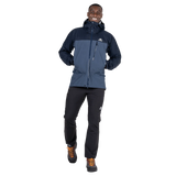 Mountain Equipment Makalu GORE-TEX Men's Jacket in Dusk/Cosmos - worn