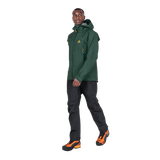 Mountain Equipment Makalu GORE-TEX Men's Pant in Black - Front View on Model