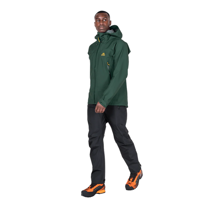 Mountain Equipment Makalu GORE-TEX Men's Pant in Black - Front View on Model