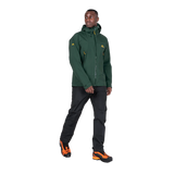 Mountain Equipment Makalu GORE-TEX Men's Pant in Black - Full Length View on Model