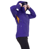 Mountain Equipment Makalu GORE-TEX Women's Jacket in Clematis - front, worn