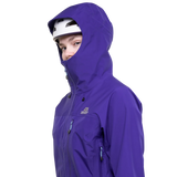 Mountain Equipment Makalu GORE-TEX Women's Jacket in Clematis - hood adjustment detail