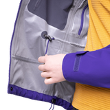 Mountain Equipment Makalu GORE-TEX Women's Jacket in Clematis - hood up