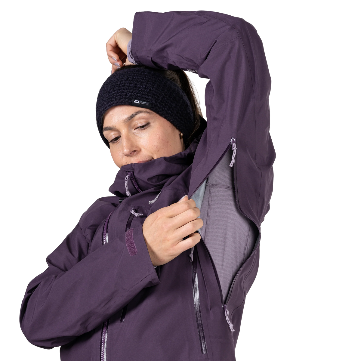 Mountain Equipment Makalu GORE-TEX Women's Jacket in Nightshade - cuff detail