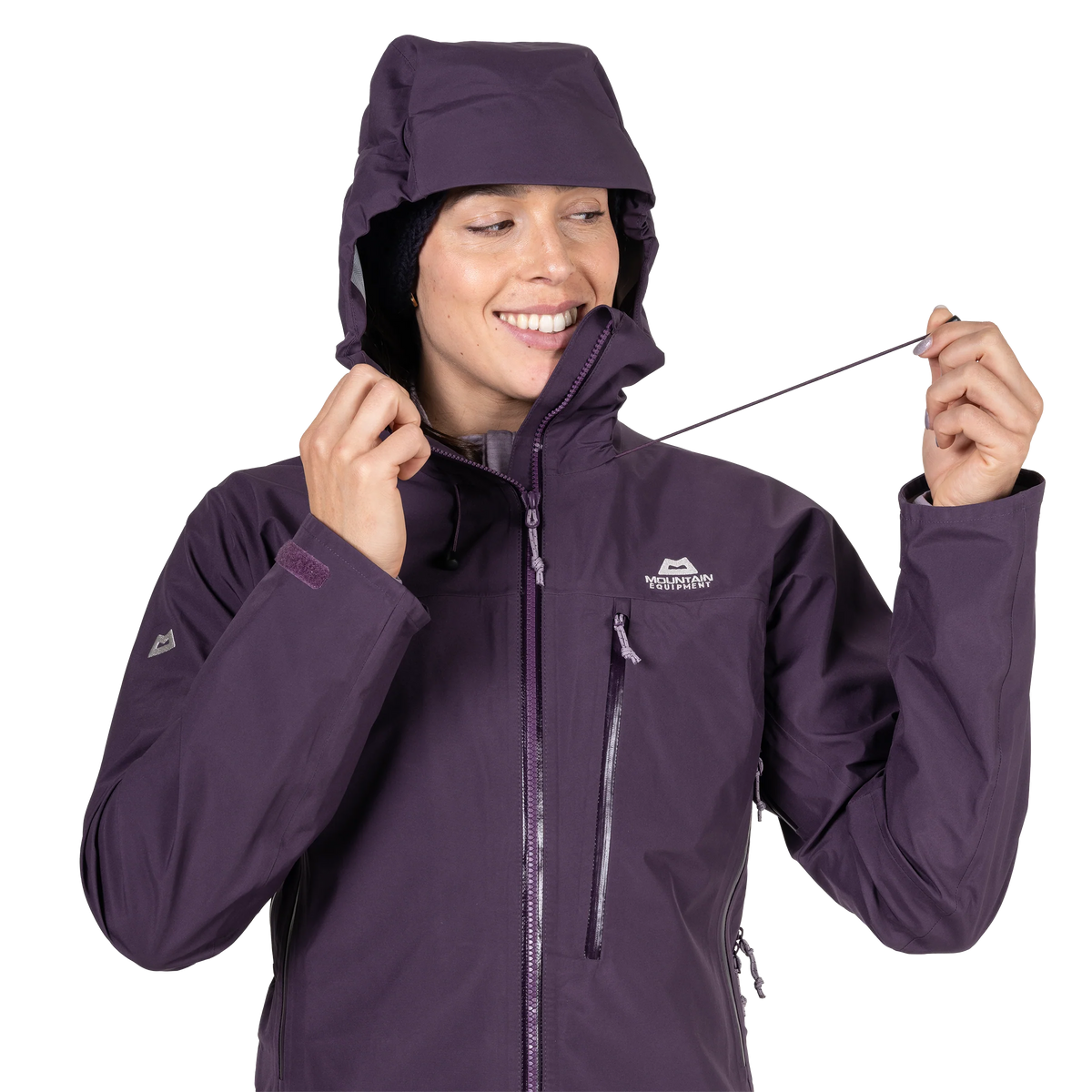Mountain Equipment Makalu GORE-TEX Women's Jacket in Nightshade - inner lining detail