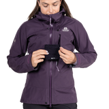 Mountain Equipment Makalu GORE-TEX Women's Jacket in Nightshade - worn