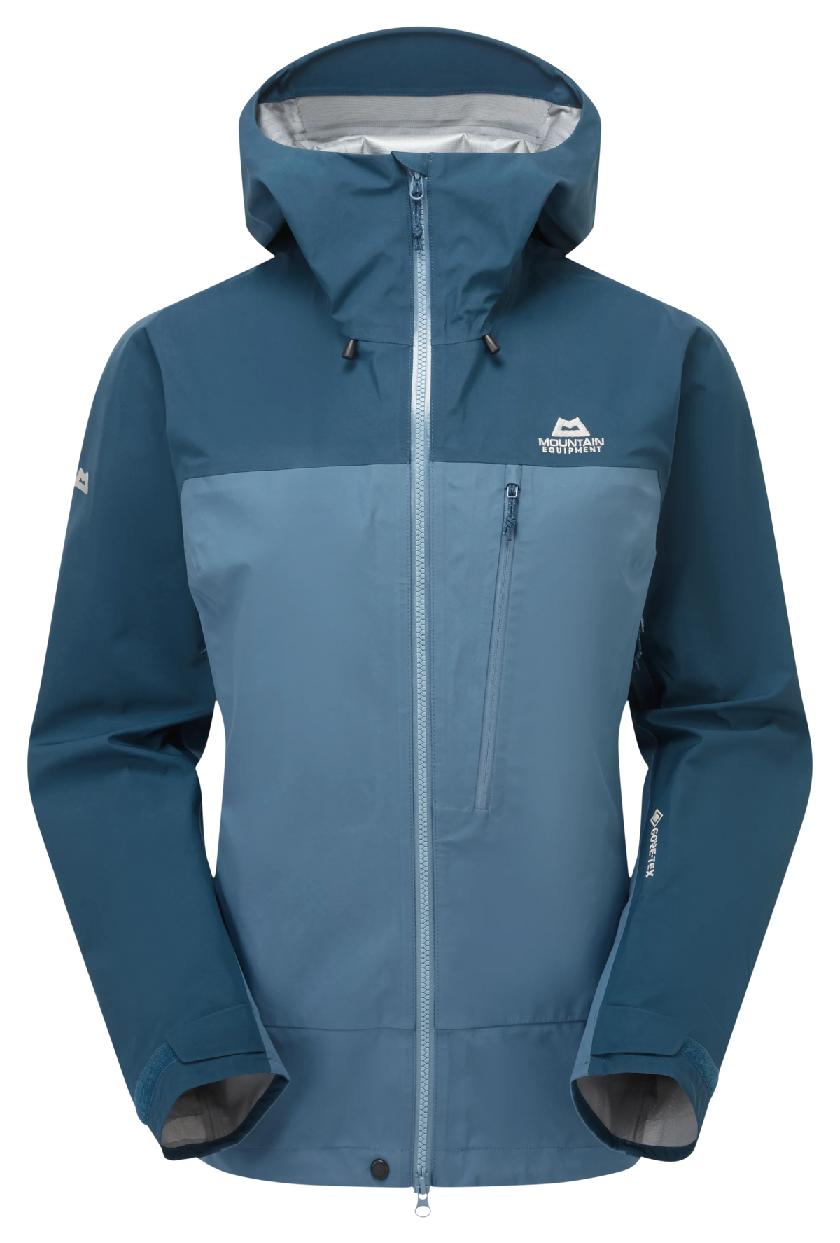 Mountain Equipment Makalu GORE-TEX Women's Jacket in Stellar/Majolica - front