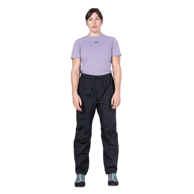 Mountain Equipment Makalu GORE-TEX Women's Pant in Black - Front View on Model