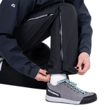 Mountain Equipment Makalu GORE-TEX Women's Pant in Black - Side Zip Detail