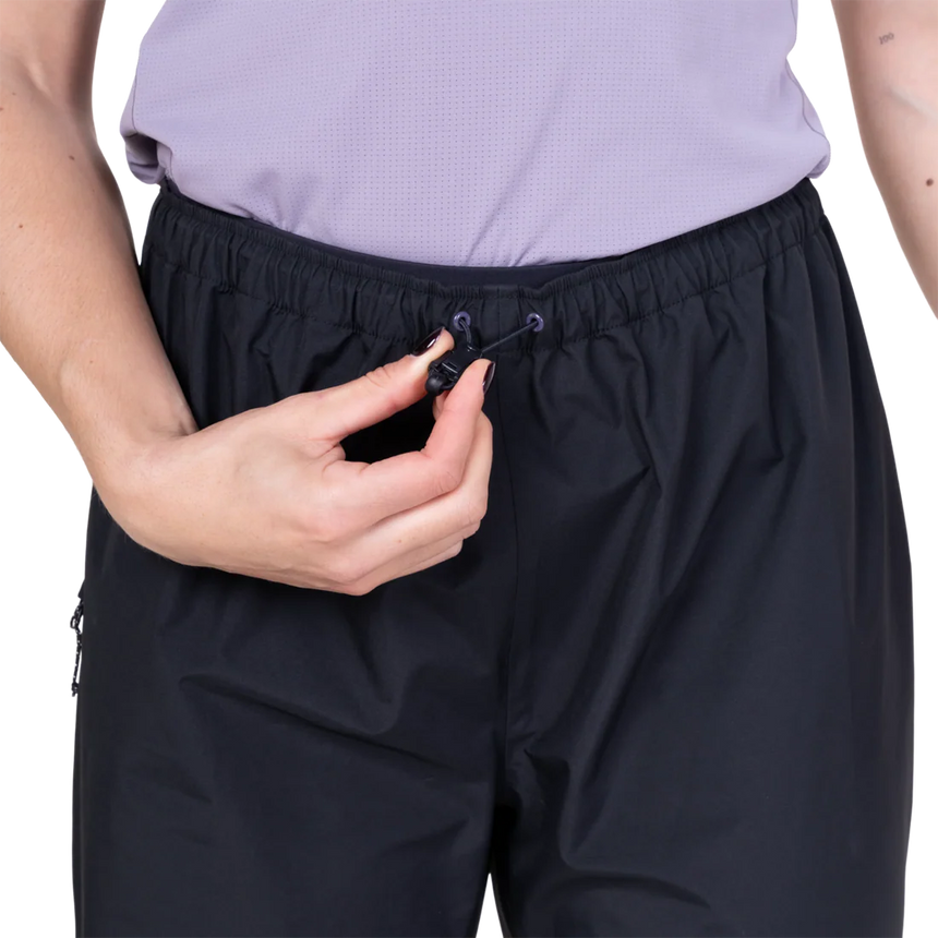 Mountain Equipment Makalu GORE-TEX Women's Pant in Black - Waist Detail