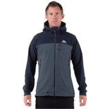 Mountain Equipment Mission Softshell Jacket in Ombre Blue/Cosmos - Front