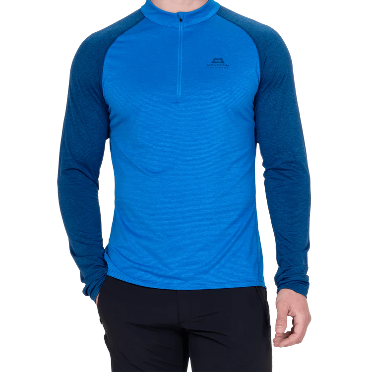 Mountain EquipmentMountain Equipment Nava LS Men's Zip TOutdoor Action