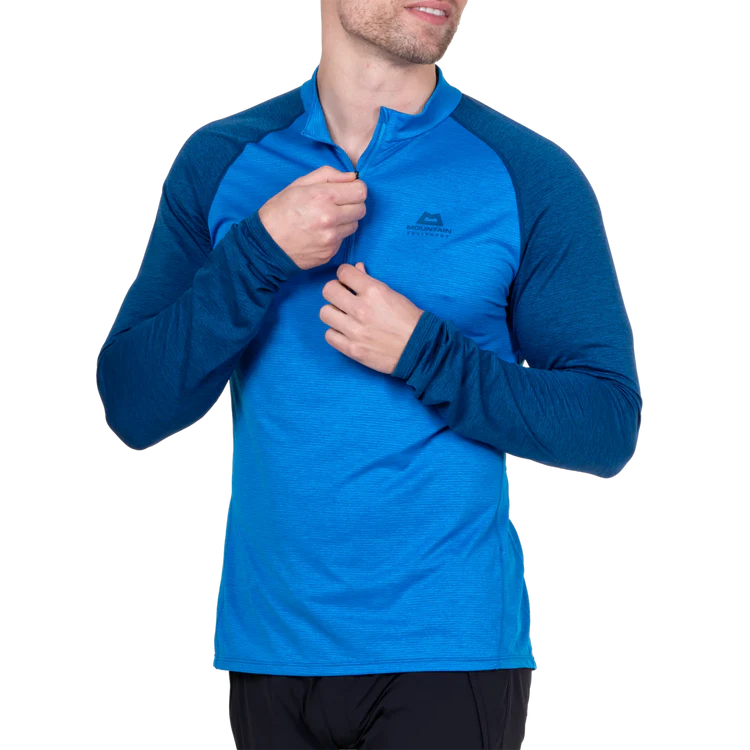 Mountain EquipmentMountain Equipment Nava LS Men's Zip TOutdoor Action