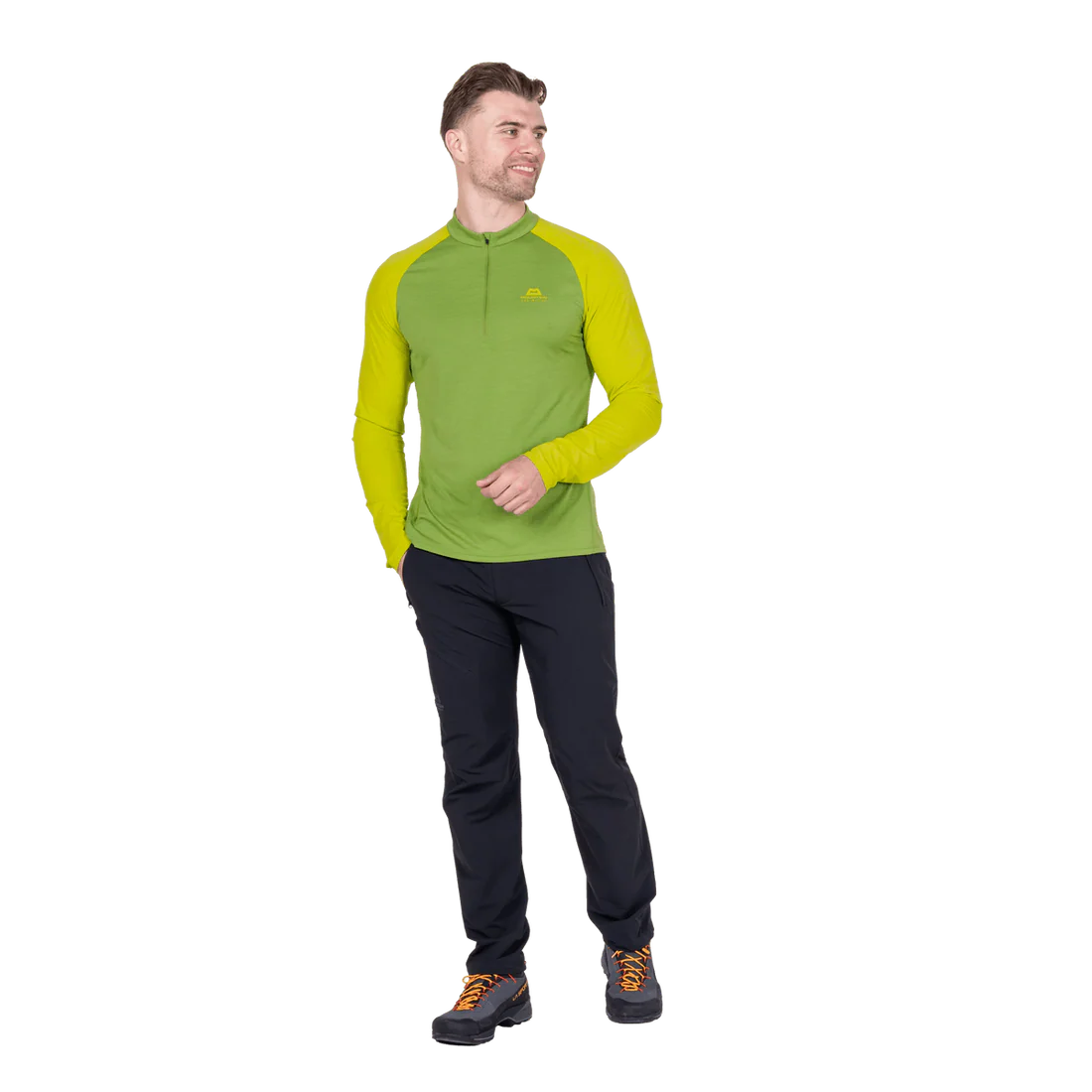 Mountain EquipmentMountain Equipment Nava LS Men's Zip TOutdoor Action