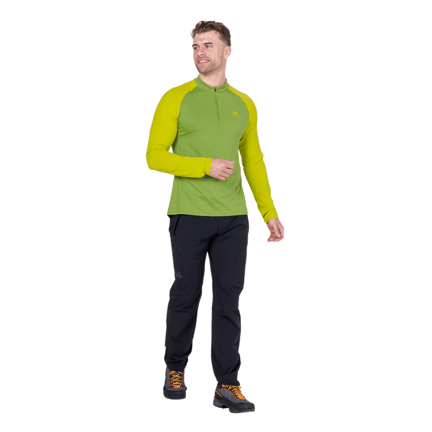 Mountain EquipmentMountain Equipment Nava LS Men's Zip TOutdoor Action