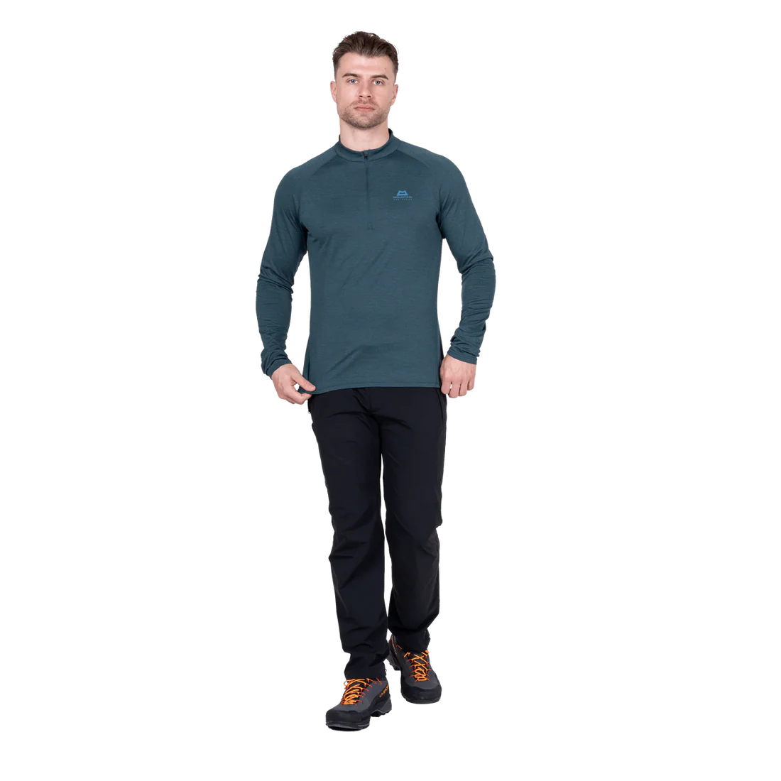 Mountain EquipmentMountain Equipment Nava LS Men's Zip TOutdoor Action