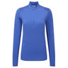 Mountain Equipment Nava LS Women's Zip T in Vivid/Clematis - Clearance - Product Preview