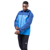 Mountain Equipment Odyssey Men's Jacket in Atlantic/Admiral - On Model Front Full