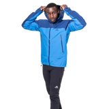 Mountain Equipment Odyssey Men's Jacket in Atlantic/Admiral - On Model Walk