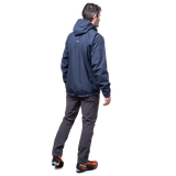 Mountain Equipment Odyssey Men's Jacket in Cosmos - On Model Side