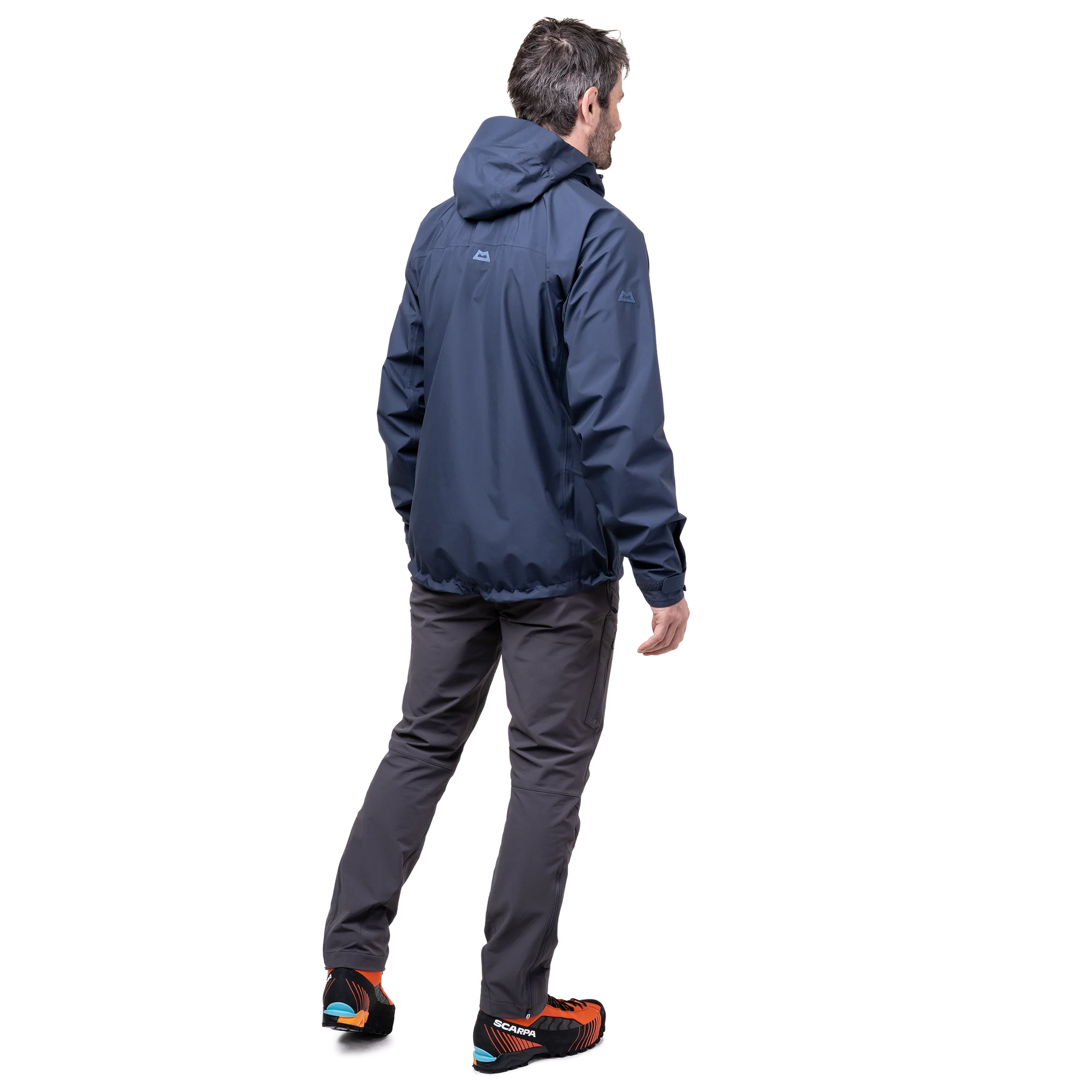 Mountain Equipment Odyssey Men's Jacket in Cosmos - On Model Side